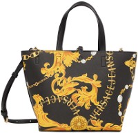 Jeans Couture Reversible Printed Tote Bag