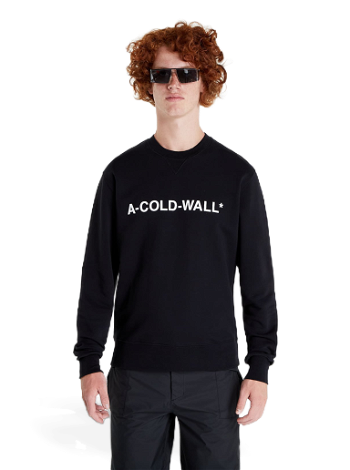 A-COLD-WALL* Essential Logo Crewneck ACWMW082 Black