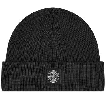 Stone Island Knitted Patch Beanie 8015N02D7-V0029