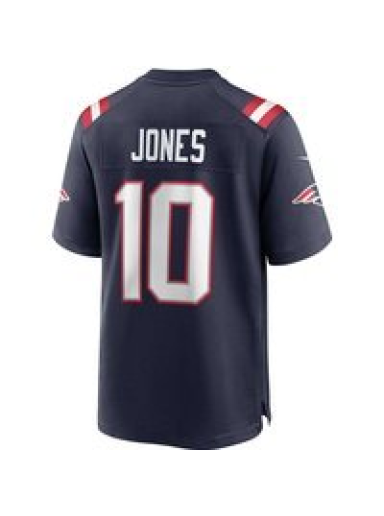 NFL New England Patriots Mac Jones 10 Home Game Jersey