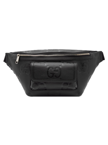 Gucci Embossed GG Leather Waist Bag Black 645093-AABY7-1000