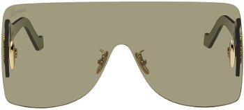 Loewe Green Mask Sunglasses LW40093U