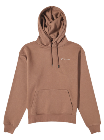 Jacquemus Embroidered Logo Hoody Brown 22H226JS310-2120-851