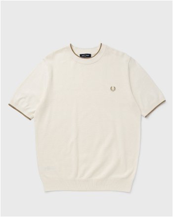 Fred Perry TEXTURE FRONT KNITTED T-SHIRT K7642-560
