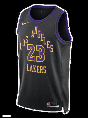 Nike Dri-FIT NBA Swingman Lebron James Los Angeles Lakers City Edition 2023/24 Jersey DX8506-012