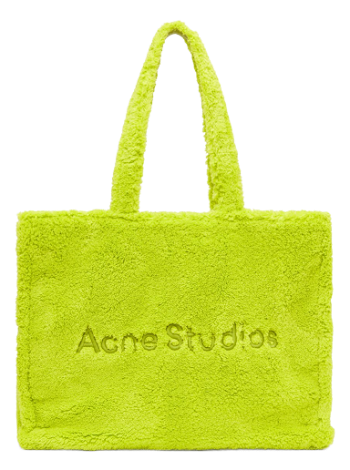 Acne Studios Furry Logo Tote Bag C10188-