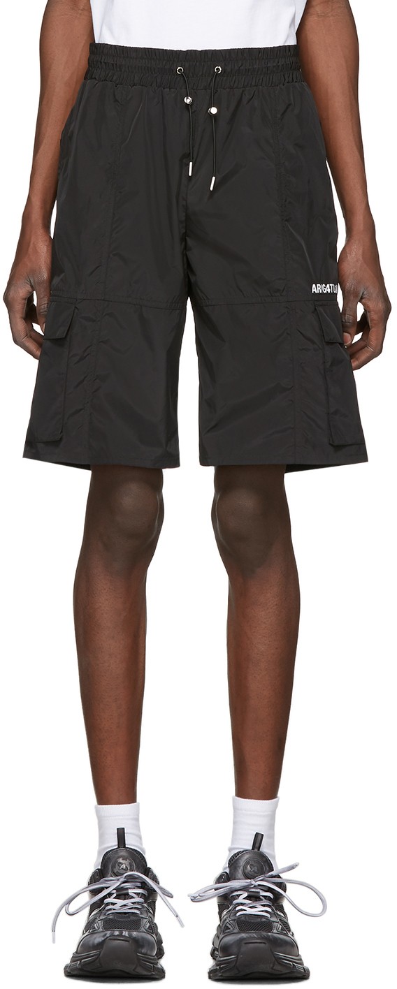 Black Explorer Shorts