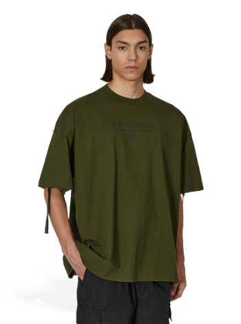 The Salvages D-Ring T-Shirt SS230628AMG ARMY GREEN
