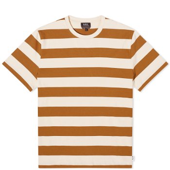 A.P.C. Thibaut Stripe T-Shirt COGWX-H26322-CAD