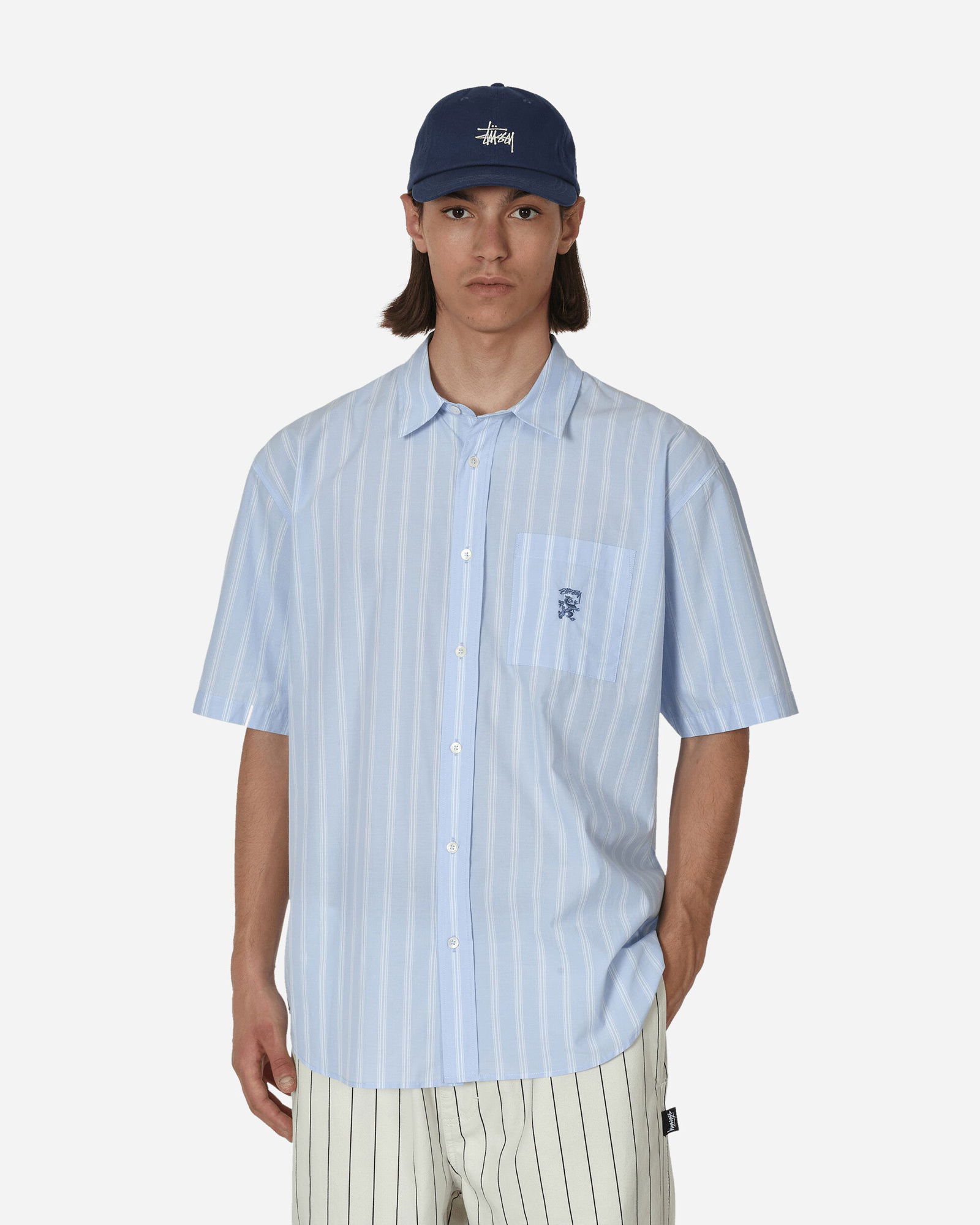 BOXY STRIPED SHIRT STUSSY | nate-hospital.com