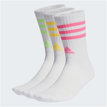 adidas Performance 3-Stripes Cushioned Crew Socks – 3 pairs IP2638