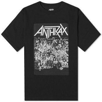 Neighborhood Anthrax No Frills T-Shirt 232PCNH-ST02S-BLK