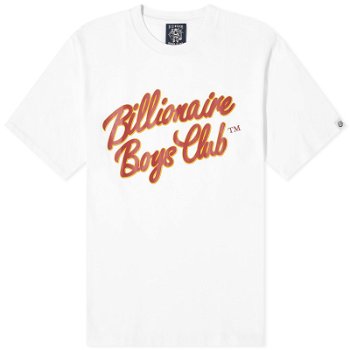 BILLIONAIRE BOYS CLUB Script Logo T-Shirt B24134-WHT