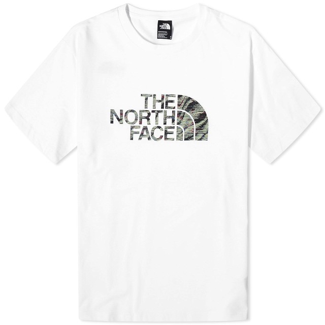 Easy T-Shirt in Tnf White/Beta Flash Print