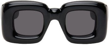 Loewe Black Inflated Sunglasses LW40098I@4101A