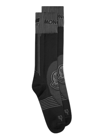 Moncler Originals Sports Sock Black 3G000-0U218-02-999
