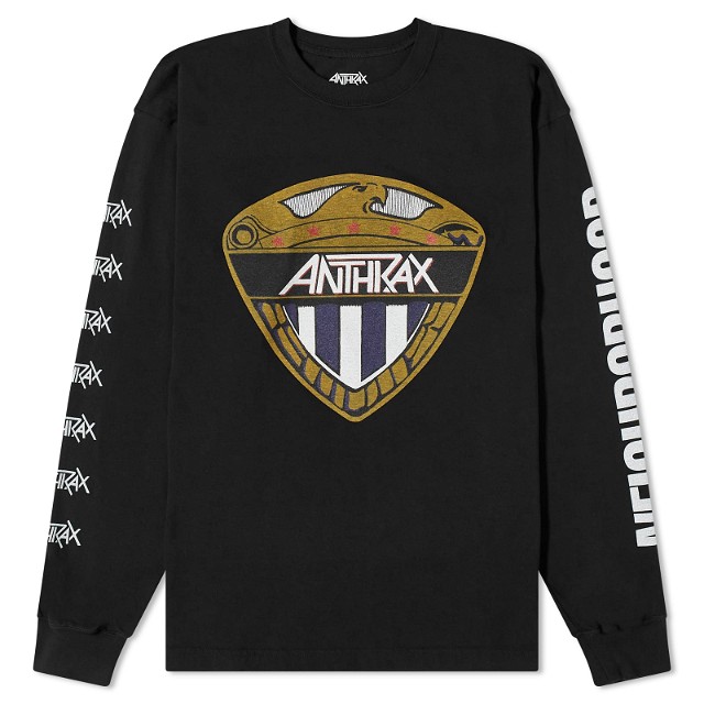 Long Sleeve Anthrax Shield T-Shirt