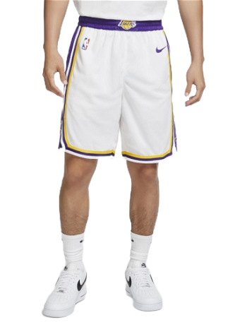 Nike Los Angeles Lakers Men's NBA Swingman Shorts AJ5616-100