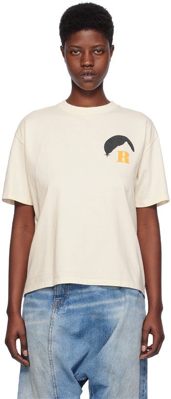 Rhude Moonlight T-Shirt "Off-White" RHPS24TT02012611
