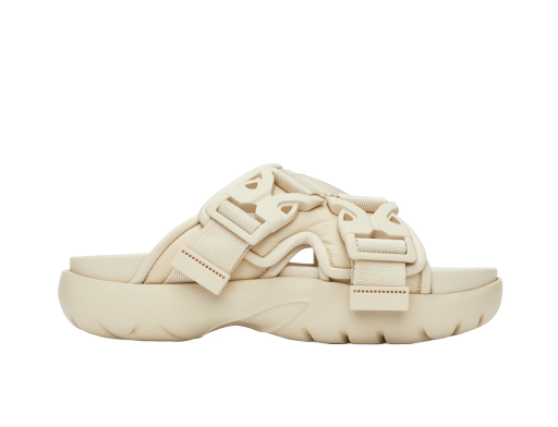 Snap Slide Sandals "Off White"