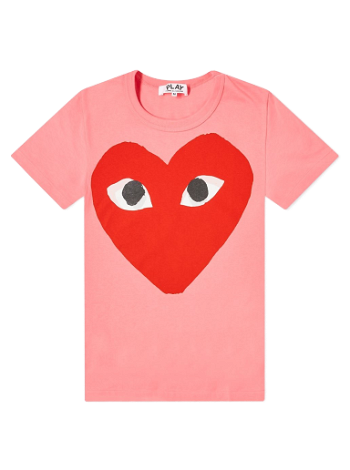 Comme des Garçons Play Red Heart Logo Tee P1T273-3