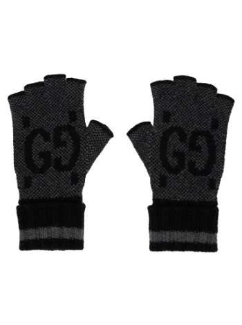 Gucci GG Fingerless Gloves 726586 4GABX