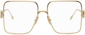 Loewe Gold Square Glasses LW50038U