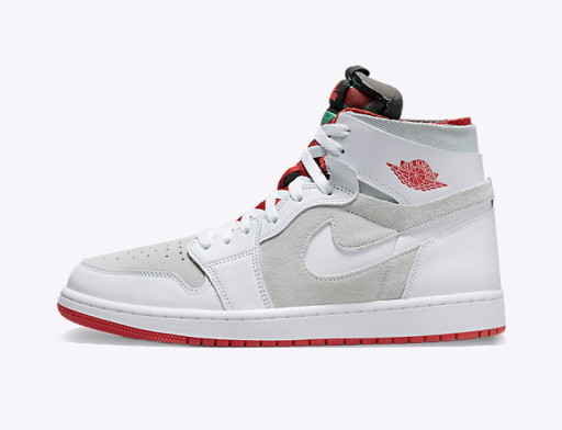 Air Jordan 1 Zoom Air CMFT "Light Silver and True Red"