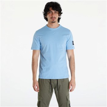 CALVIN KLEIN Badge Regular T-Shirt Dusk Blue J30J323484 CEZ