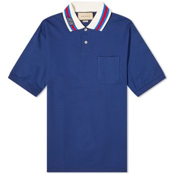 Gucci Collar Logo Polo Shirt 768630-XJF45-4030