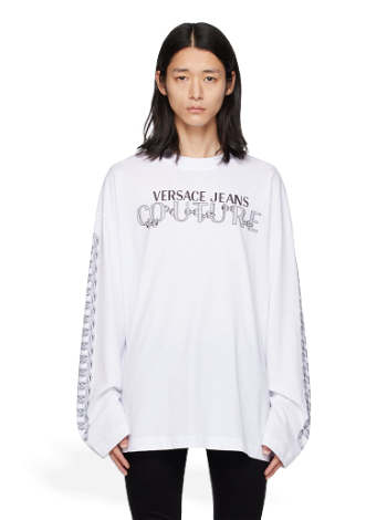 Versace Jeans Couture Printed Long Sleeve T-Shirt E75GAHF03_ECJ00F