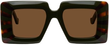 Loewe Green Oversized Sunglasses LW40090I