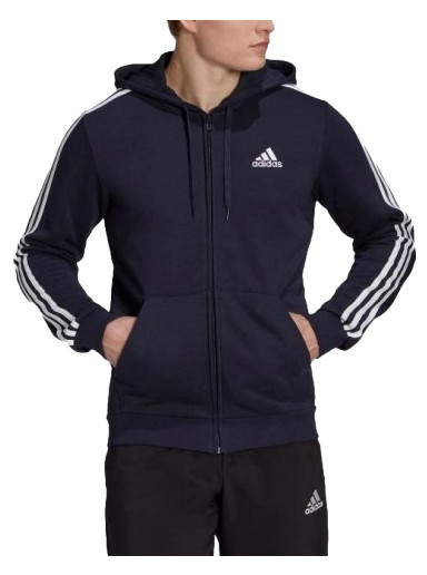 Essentials French Terry 3-stripes Full Zip