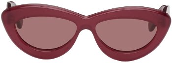 Loewe Pink Cat-Eye Sunglasses LW40096I@5475Y