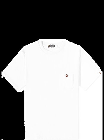 BAPE One Point Pocket T-Shirt White 001CSJ301016M-WHT