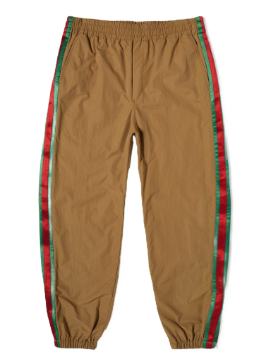 Taped Track Pant Beige