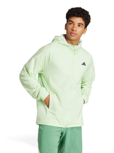 Tennis Pro Semi-Transparent Full-Zip Jacket