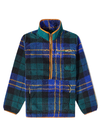 The North Face Jacquard Extreme Pile Plaid Pullover Jacket NF0A7WUR9C8