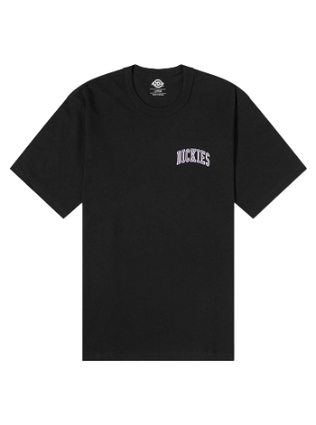 Dickies Aitkin Chest Logo T-Shirt "Black & Imperial Palace" DK0A4Y8OG411