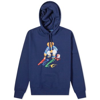 Polo by Ralph Lauren Painting Bear Hoodie 710853309030