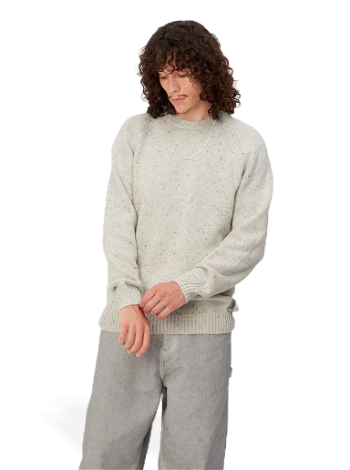 Carhartt WIP Anglistic Sweater "Speckled Salt" I010977_1T7_XX