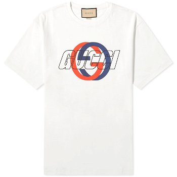 Gucci Interlocking Graphic Logo T-Shirt 771758-XJF7C-9095