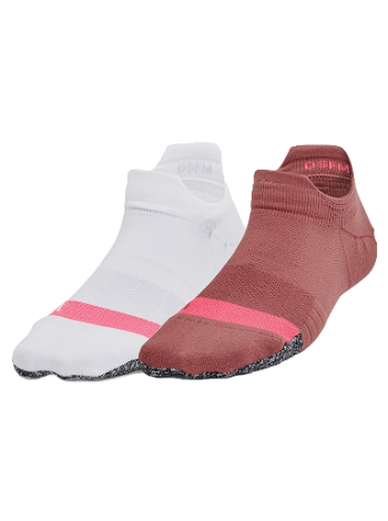 Under Armour Breathe 2 No Show Tab Socks - 2 pack 1370096-604
