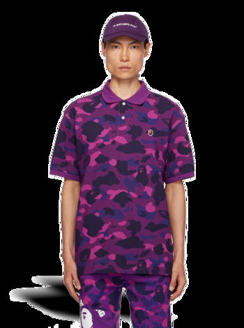 BAPE Camo Ape Head One Point Polo Shirt 001POJ801001M