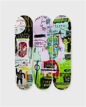 The Skateroom Jean-M. Basquiat In Italian DECKS 3-Pack 5407006110293