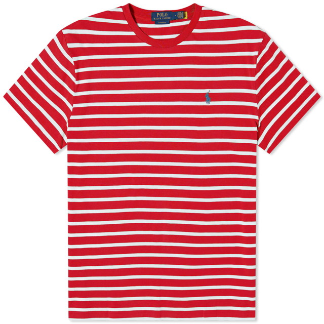 Stripe T-Shirt Red/White