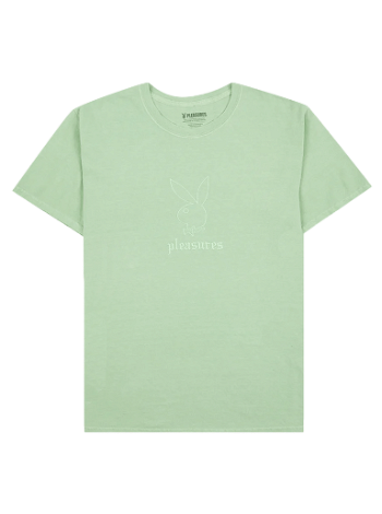 Pleasures Playboy x Entertainment Pigment Dye T-Shirt P22PB043 GREE