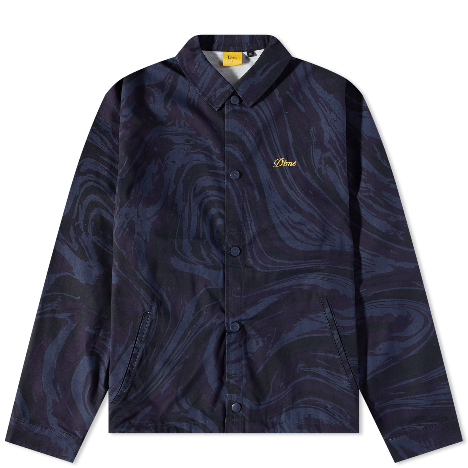 Veste Dime Marble Coach Jacket Navy DIMESU232NVY | FLEXDOG