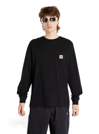 Carhartt WIP Longsleeve Pocket T-Shirt Black I030437.89XX