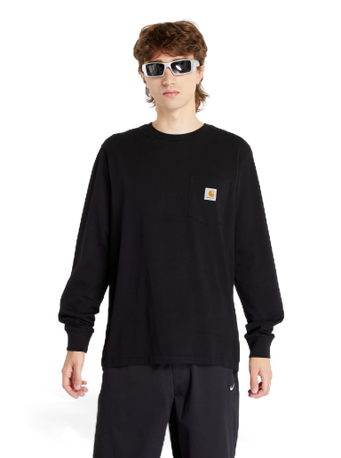 Longsleeve Pocket T-Shirt Black